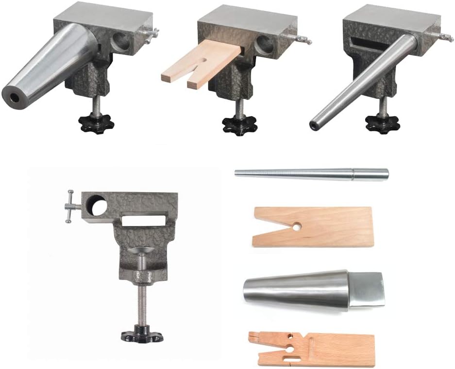 Bench Anvil Combo Kit- Bracelet and Ring Mandrels, Anvil - SFC Tools - 13-132