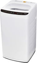 COMFEE' Portable Washing Machine, 0.9 cu.ft Compact Washer With LED Display, 5 Wash Cycles, 2 Built-in Rollers, Space Saving Full-Automatic Washer with wheels