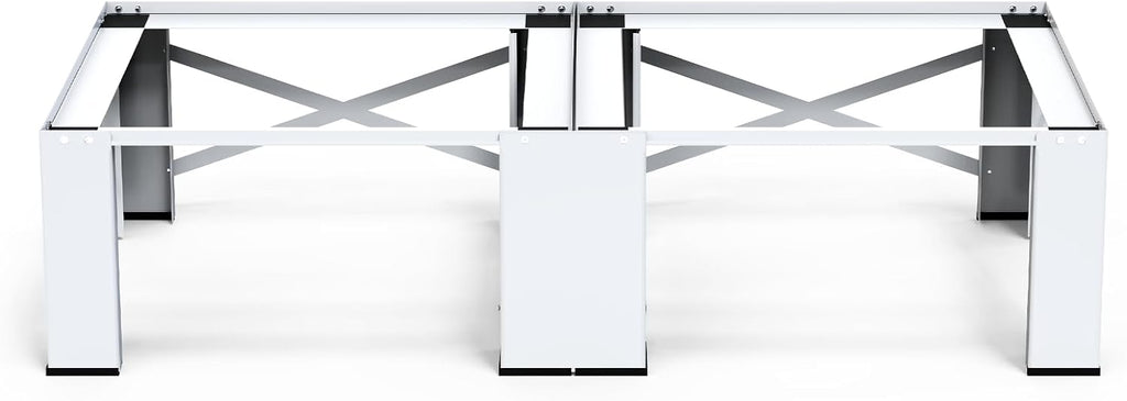 29' Washer and Dryer Pedestals Set of 2, Laundry Pedestal for Washer and Dryer, Alloy Steel Washing Machine Stand Raiser, Washer and Dryer Stand 12.6'' Height White