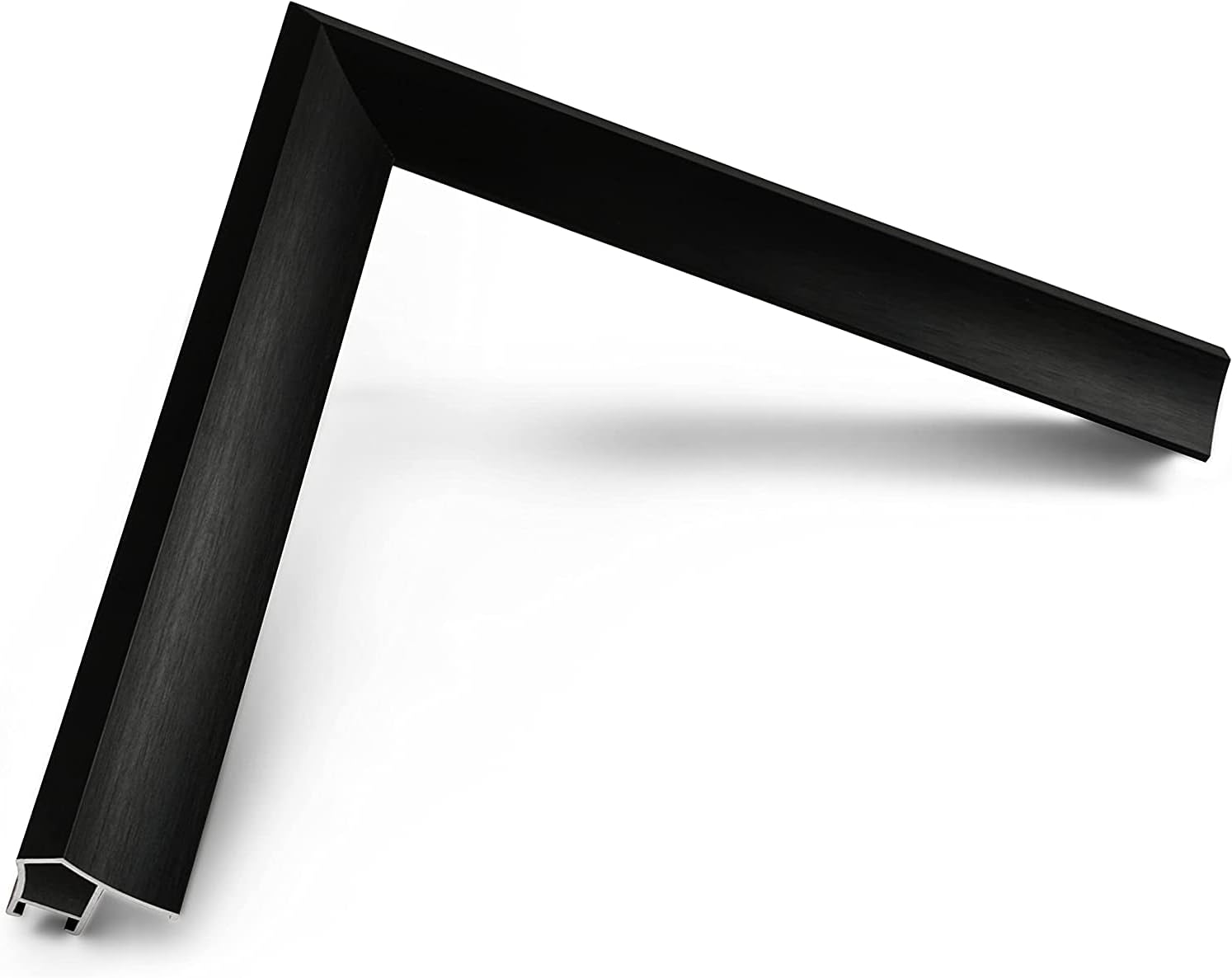 Anodized Black Prismatic 43' Alloy Deco TV Frame - Compatible ONLY with Samsung The Frame TVs (Fits 2021-2026, LS03A, LS03B, LS03C, LS03D, LS03FA)