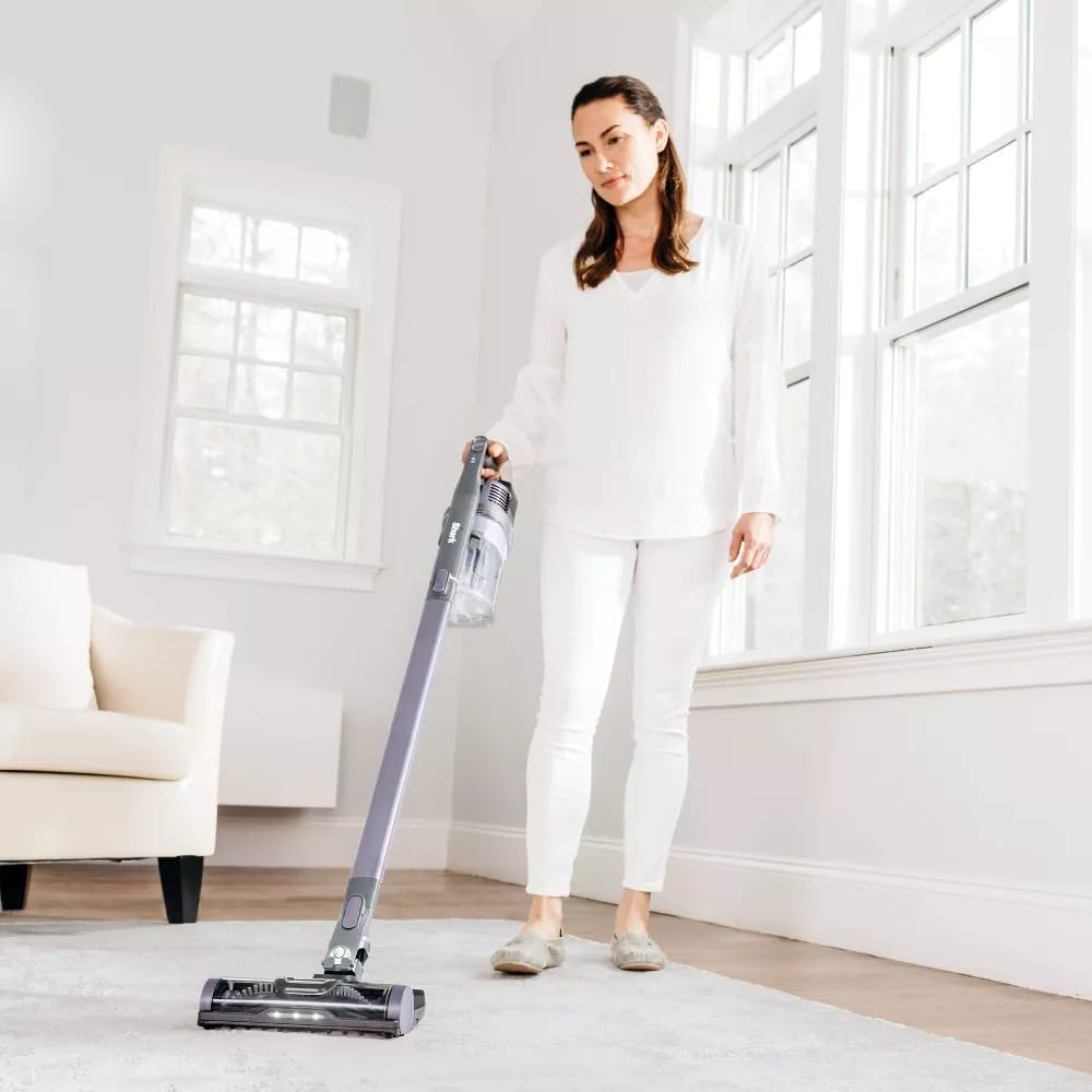 SHARK IX141 H Pet pro truepet duoclesn Cordless Stick Vacuum with Anti-Allergen Complete Seal Purple (IX141 H - Purple) (Renewed)