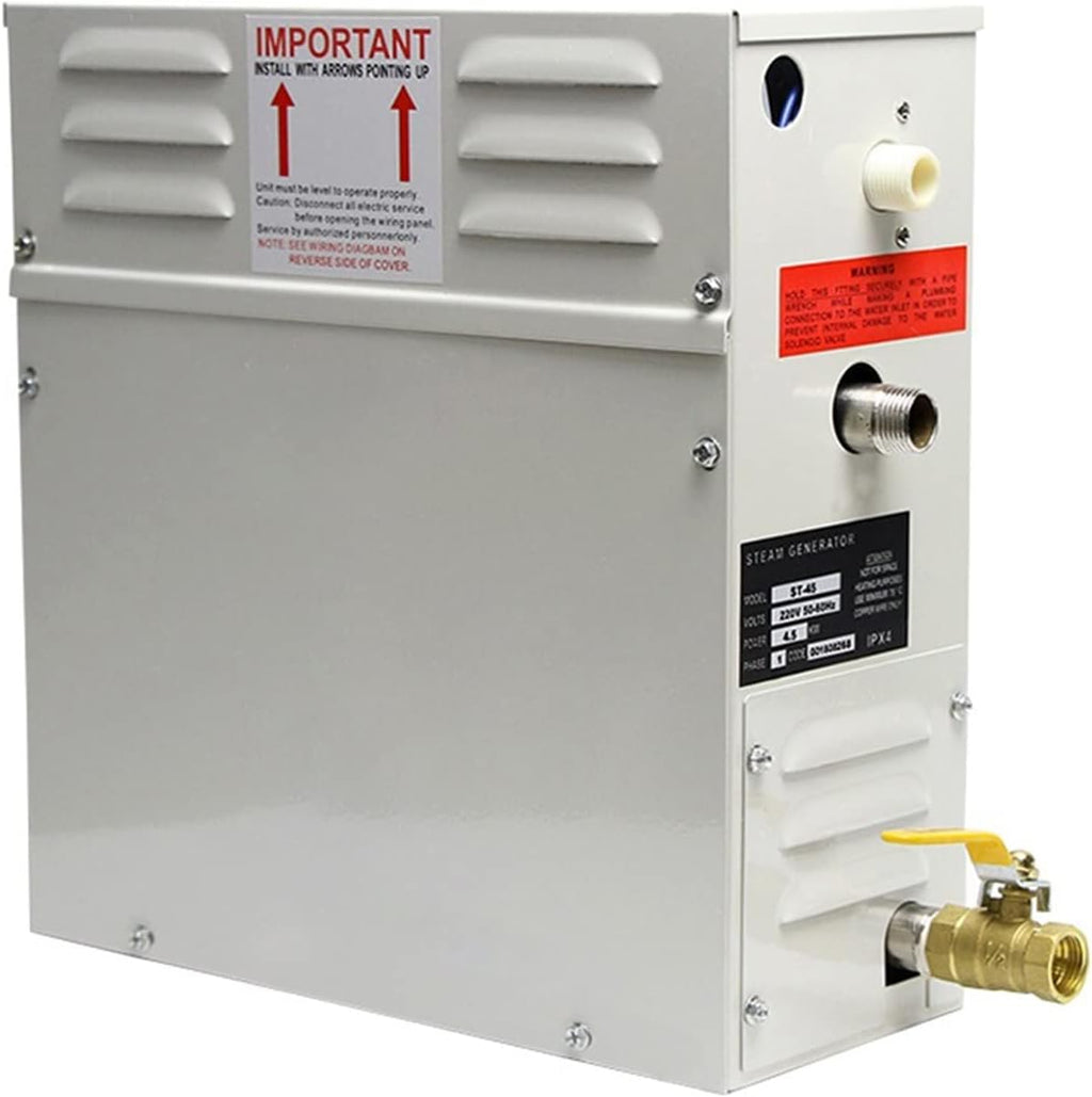 Steam Shower Generator Kit 6KW Home Use Steam Machine Steam Generator Sauna Dry Stream Furnace Wet Steam Steamer Digital Controller Detox