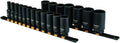DEWALT Deep Impact Socket Set, 1/2 in Drive SAE, 6 PT, 19 Piece (DWMT19239)
