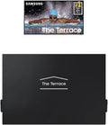 SAMSUNG 55-Inch Class Neo QLED 4K The Terrace Partial Sun, Quantum HDR+ (QN55LST7DAFXZA, 2024 Model) + SAMSUNG 55-Inch The Terrace Outdoor Smart TV Dust Cover with Protective Lining, VG-SDCC55G