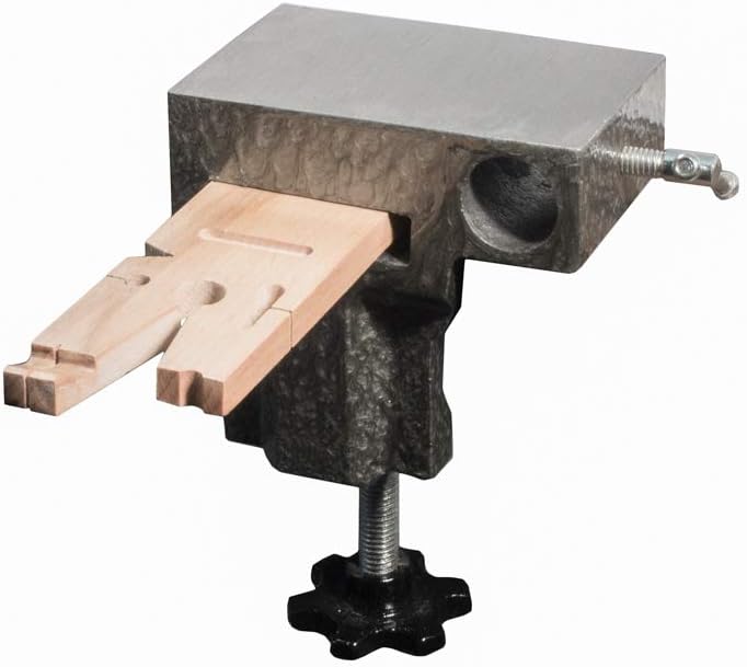 Bench Anvil Combo Kit - Round Bracelet and Ring Mandrels, Anvil, V Slot Bench Pin 13-134