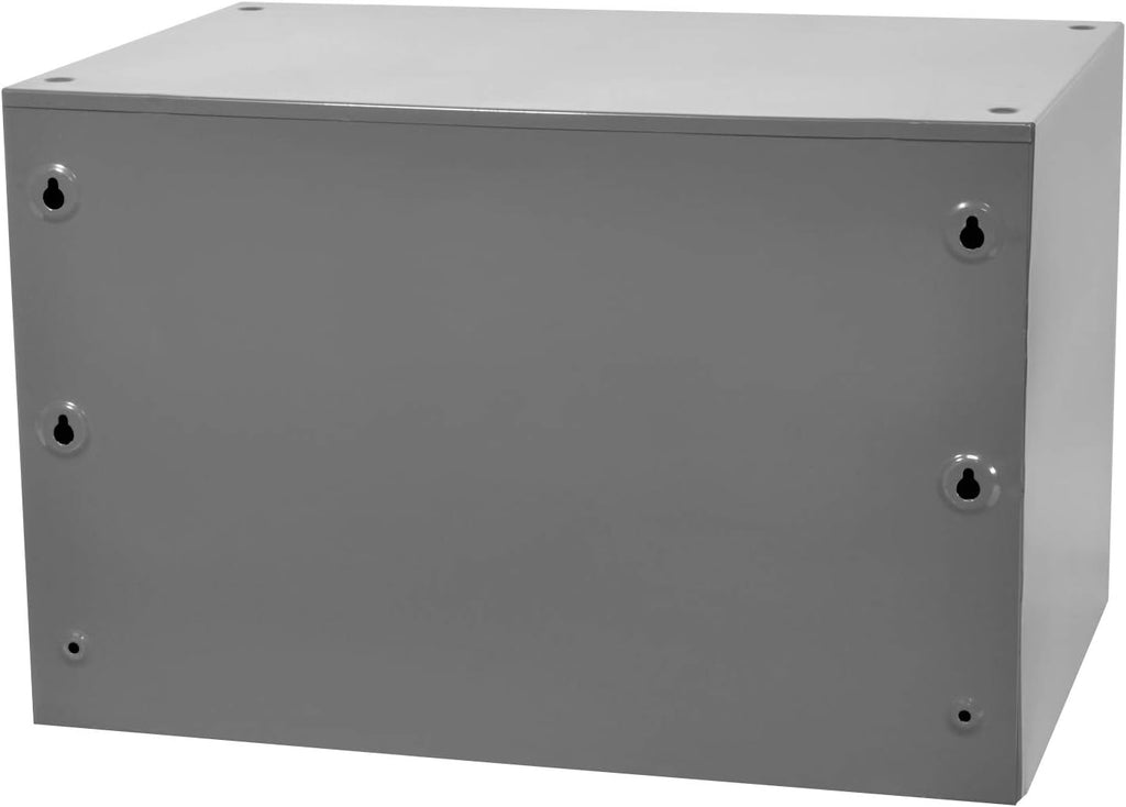 Akro-Mils Steel Garage Storage Cabinet, Small Parts Organizer Metal Cabinet for Hardware, Nails, Screws, Bolts, Nuts, and More, 17' W x 11' D x 11' H, 9-Drawer, Gray Cabinet/Gray Drawers (19909)