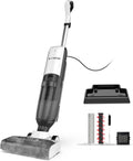4-in-1 Steam Vacuum Mop - High-Performance Wet Dry Floor Cleaner for Hardwood Floors Carpets, 212°F Steam for Tough Stains, Self-Cleaning LED Display