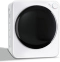 DOGHLY 120V Portable Electric Clothes Dryer, 800W Compact Laundry Dryer, Easy Control, 1.6 Cu.Ft Front Load Stainless Steel Electric Dryers Machine with Simple Control Knob for Apartment, RV, Dorm