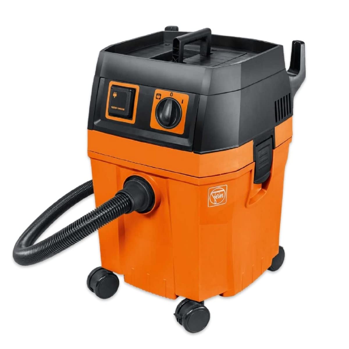 Fein Turbo II Wet/Dry Vacuum - 8.4-Gal Shop Vac for Garage, Woodworking & Jobsite, 151 CFM Suction, Quiet 66 dB, Long Cord & Hose, Anti-Static Tool-Activated Dust Extractor - 92036118090