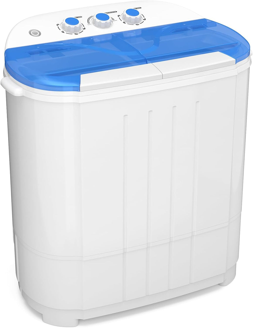 Auertech 14 Lbs Portable Washing Machine, Portable Washer for Apartment with 9 Lbs Washer, 5 Lbs Spinner, Mini Compact Top Load Washing Machine for RV Dorm Small Space