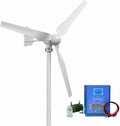 3000W Wind Turbine Generator Kit With MPPT Controller | 12V/24V/48V Permanent Magnet | Solar Complementary For Home/Street Lighting | IP67 Waterproof(24V)