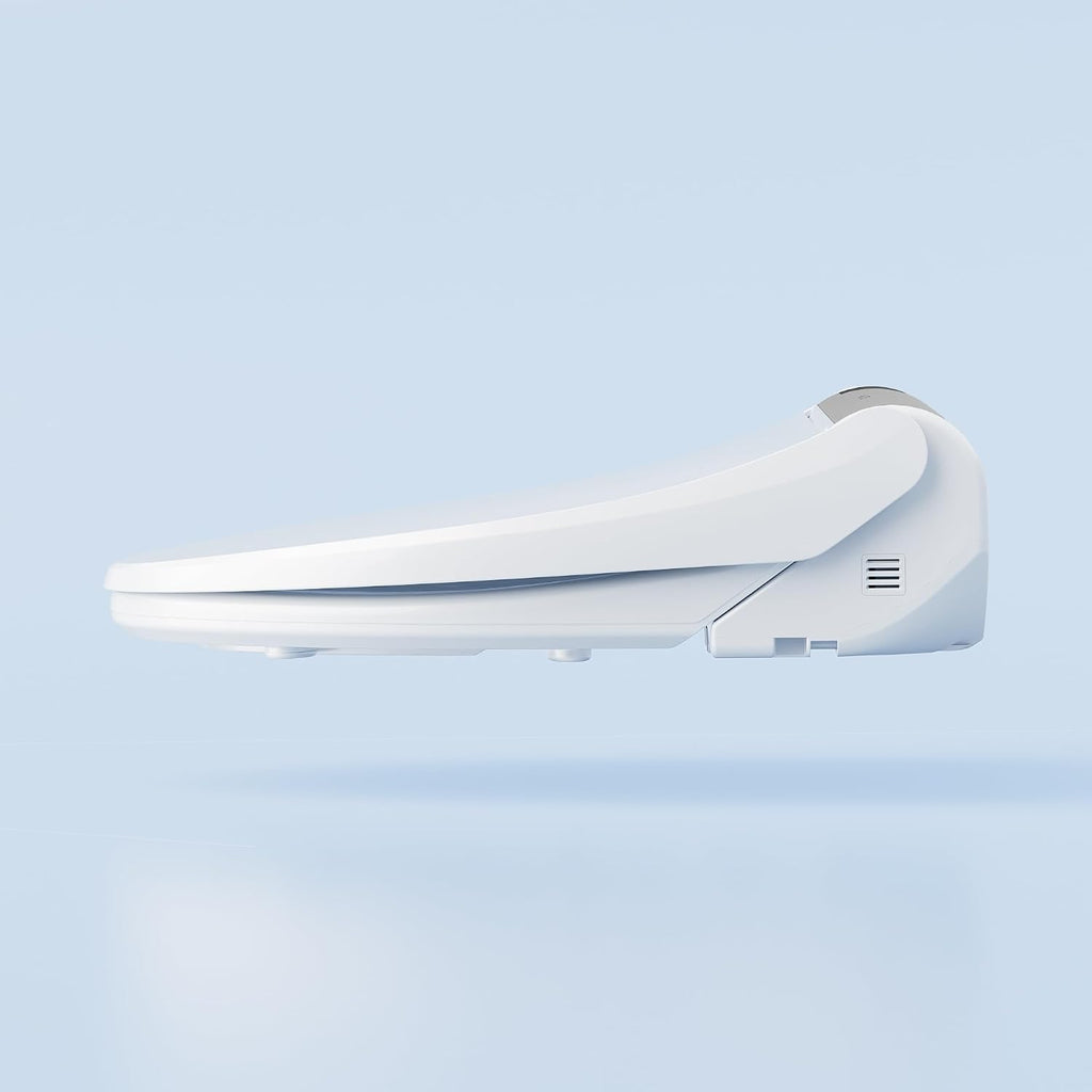 Lotus Bidet Seat ATS-2000 Elongated, Premier Class, Purestream Function(Constipation Relief) Heated Seat With Wireless Remote Control, Unlimited Warm Water, Warm Air Dryer, Made in Korea