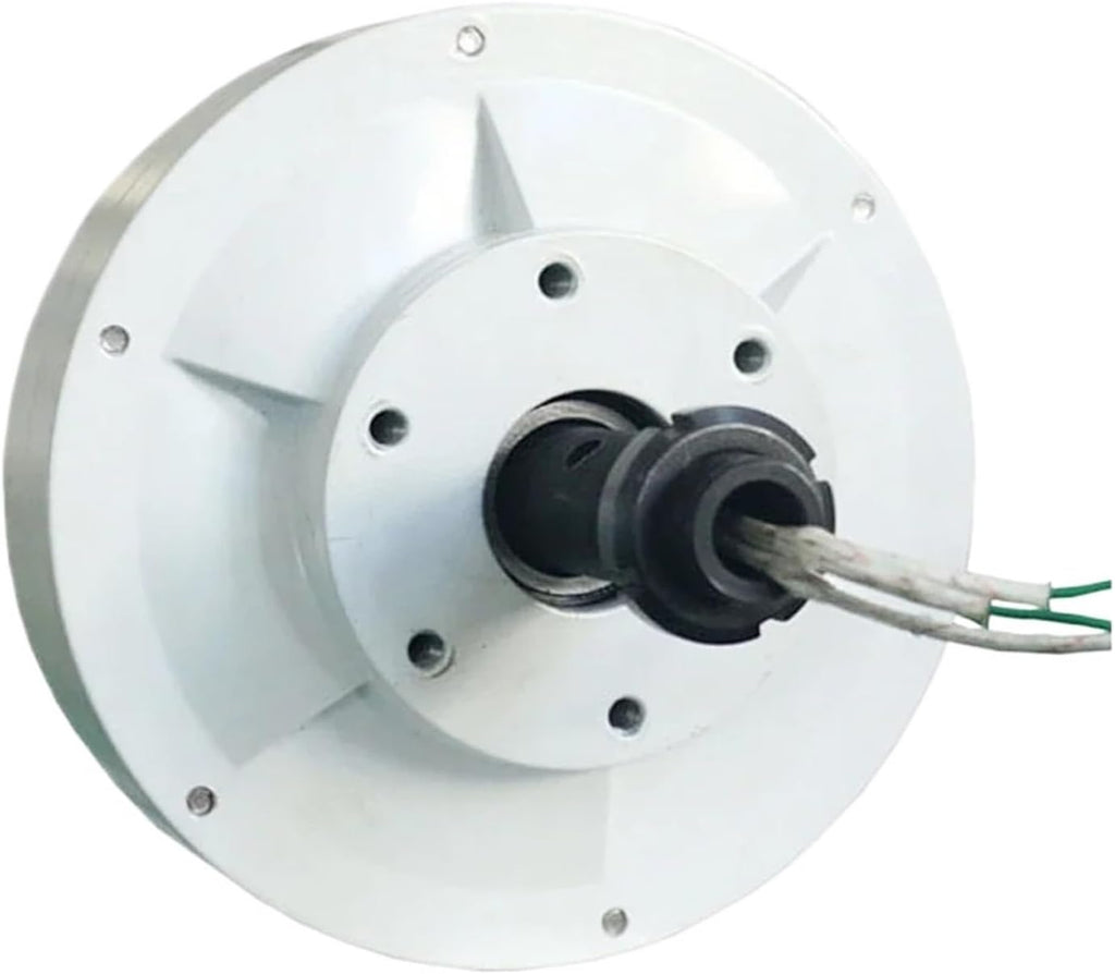 Wind Turbine Generator Kit, 3KW Low RPM Generator For Vertical Wind Turbine Windmill 3000W 12V 24V 48V Brushless Permanent Maglev Coreless Alternator for Hybrid Solar Wind System(No connector,24V_3000