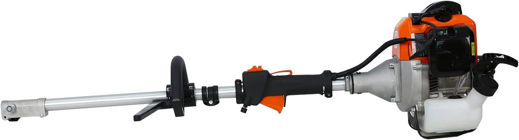 52cc 2-Cycle Gas Multi-Trimmer | 4-in-1 String Trimmer w/Rotatable Pole Saw, Weed Eater Weed Wacker, Brush Cutter & Hedge Trimmer Gas for Lawn, Yard, Garden Care, All-in-one Garden Tool