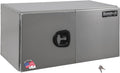 Buyers Products 1705410 Silver Pro Series Smooth Aluminum Underbody Truck Box with Barn Door, 18x18x48 Inch, Durable Vehicle Tool Box for Storage and Organization