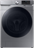 Samsung 4.5 Cu. Ft. High-Efficiency Stackable Smart Front Load Washer with Steam and Super Speed Wash, Platinum, WF45B6300AP/US