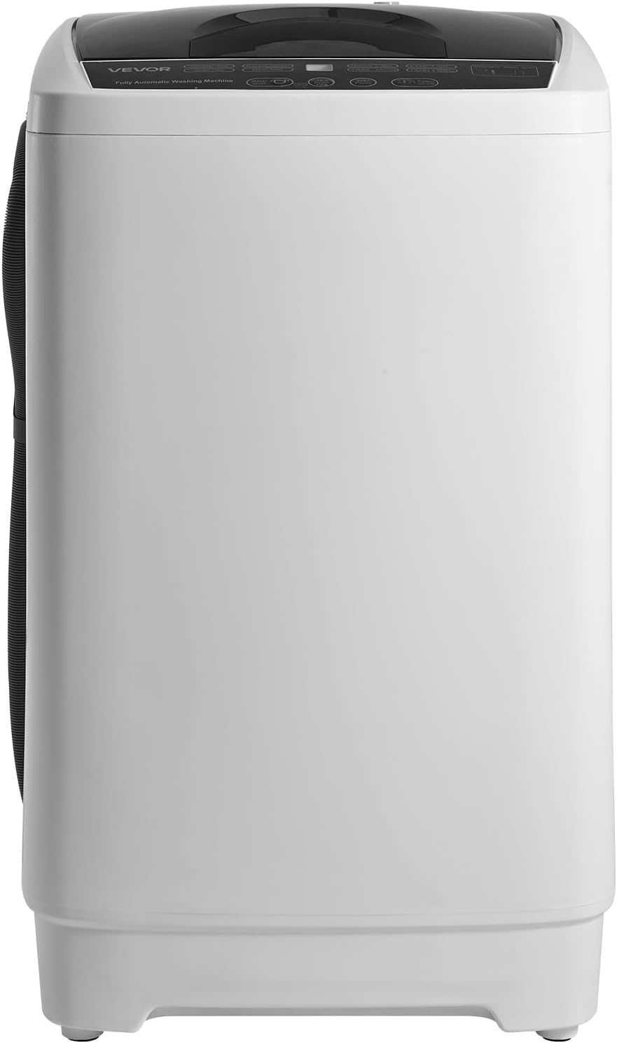 VEVOR Portable Washing Machine, Portable Washer 1.3 cu.ft with LED Display, Stainless Steel Drum, 8 Wash Programs & 6 Adjustable Water Levels, Portable Washer Machine for Apartments, RVs, and Dorms