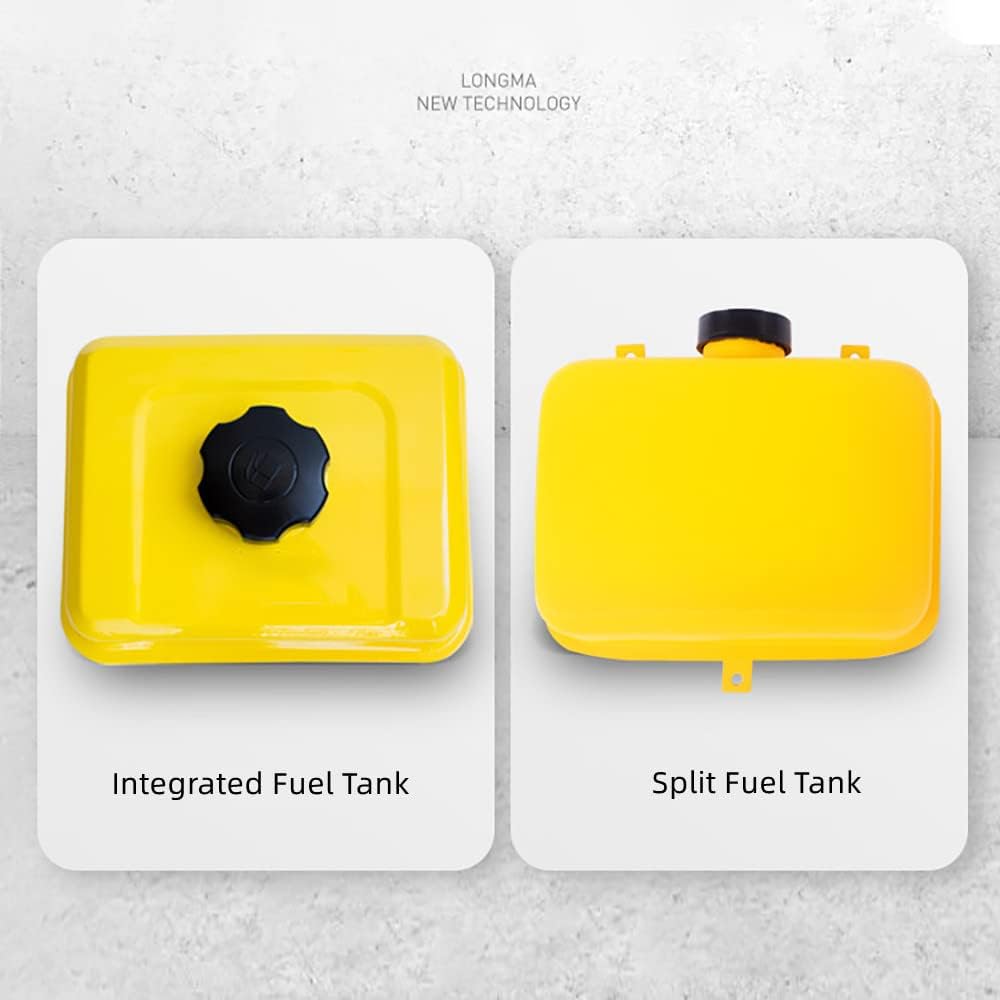 7KW Electric Vehicle Gasoline Generator Range Extender Electric Start Automatic Frequency Conversion Electric Tricycle Generator (60V, Split Tank)