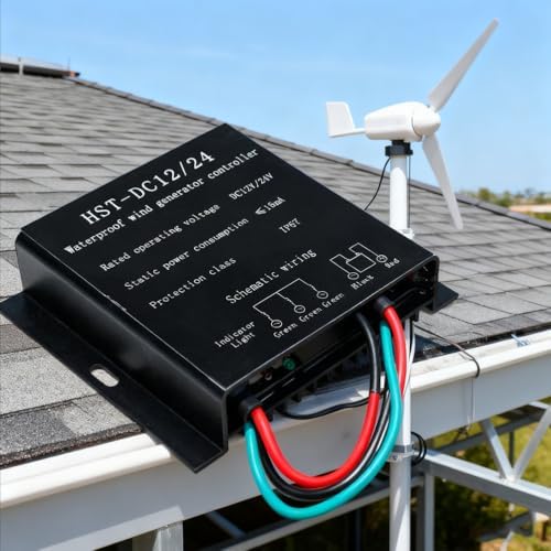 Hybrid Wind Solar Charge Controller 1200W-3000W, 12V/24V/48V Wind Turbine Generator Battery Regulator, Efficient Renewable Energy Management System
