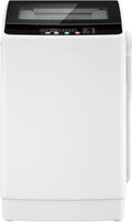 Zynkez 35 lbs Washing Machine, Fully Automatic Portable Washer with 12 Wash Cycles, 8 Water Levels, 24H Delay Start, Lagre Washer and Spin Dryer Combo with Drain Pump for Apartment Home