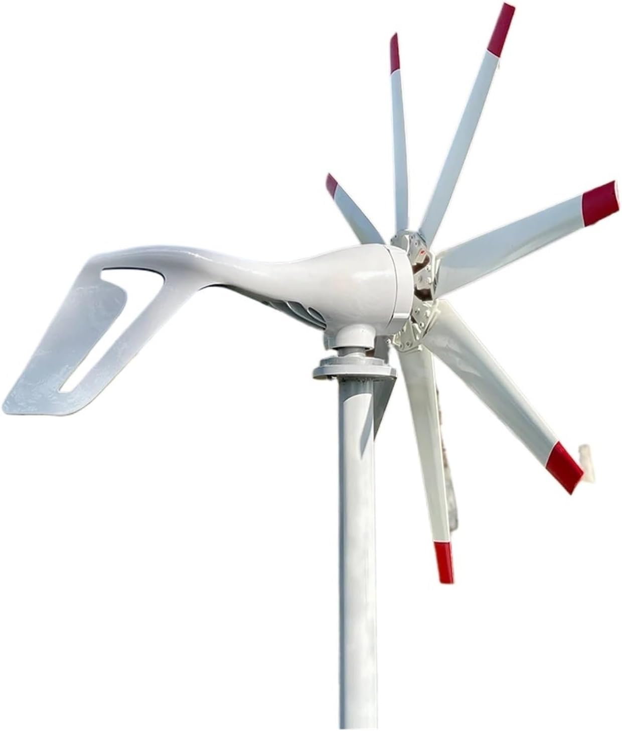 Wind Turbine Generator Kit, 3000w 3kw Horizontal Wind Turbine Generator 48V 24V 12V Power Magnetic Dynamo Free Energy Windmill Home Appliance Camping Solar for Hybrid Solar Wind System(12V)