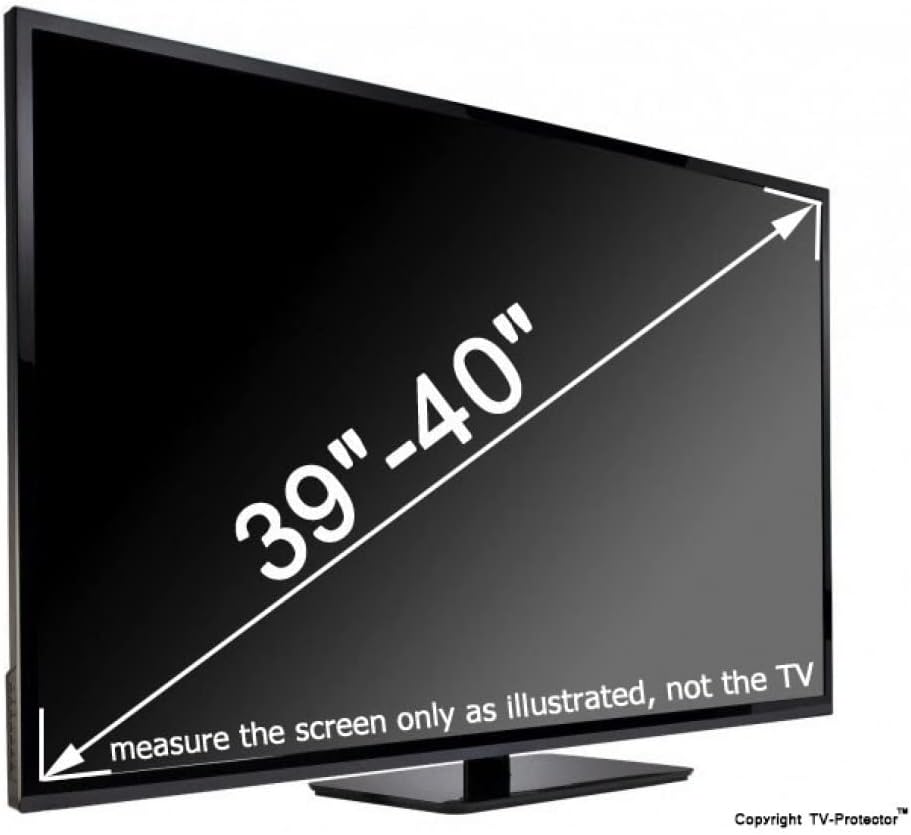 39-40 inch TV-ProtectorTM TV Screen Protector for LCD, LED, OLED and QLED 4K HDTV