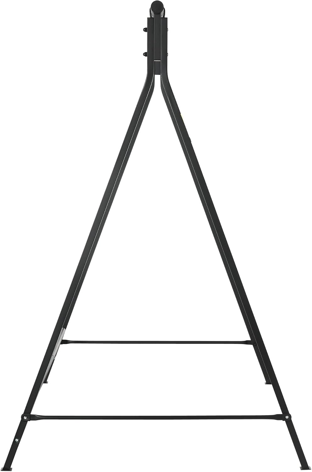 Metal Porch Swing Stand, Heavy Duty Swing e, Hanging Chair Stand Only, 528 LBS Weight Capacity, for Backyard, Patio, Lawn, Playground, Black