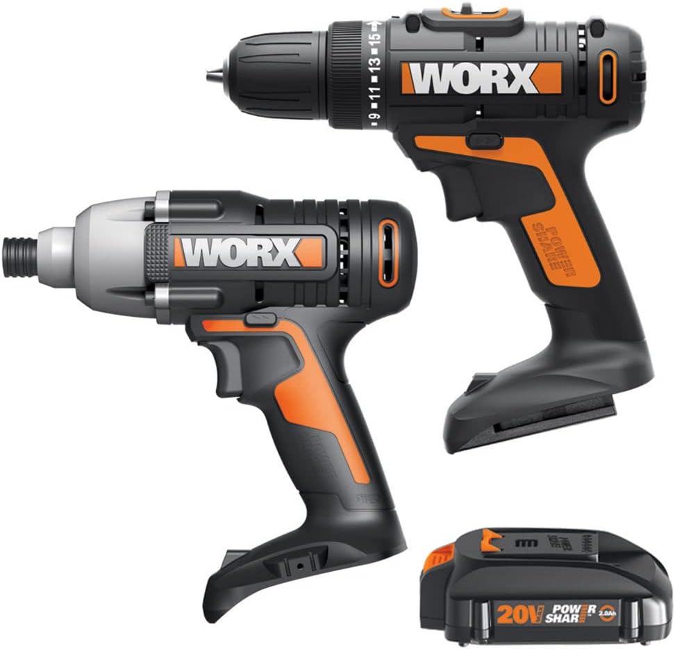 20V 2pc Drill and Impact Driver Combo Kit