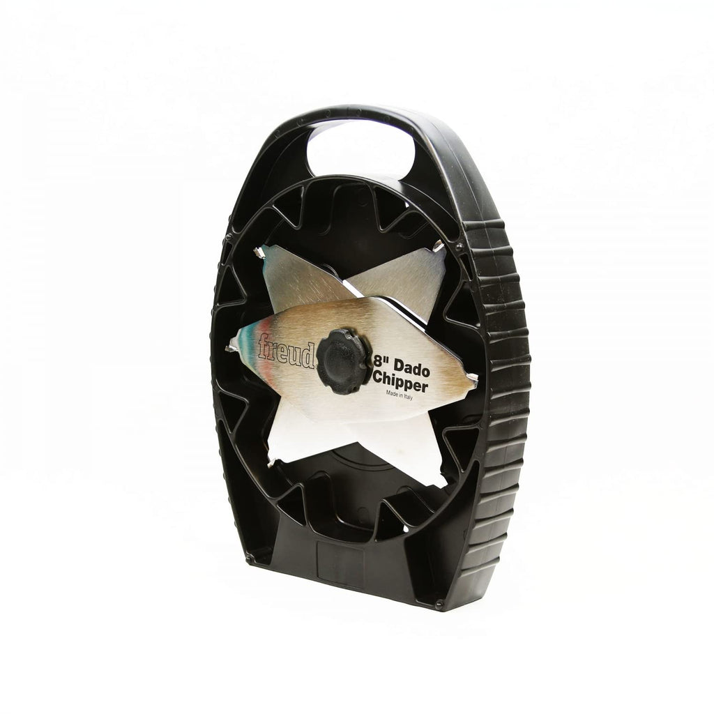 Freud Pro Dado Set with Premium Tico Hi-Density Carbide Crosscutting Blend for Maximum Performance - 8' Diameter, 12 Teeth, 5/8' Arbor, 6000 Max RPM - SD208S