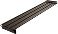 Wall Mount Gazebo Connector Kit for 8ft Width, Pre Drilled Steel Expansion Linker with Easy Bolt On Assembly, Weatherproof for 8x8 and 8x10 Lean to Gazebos,Brown