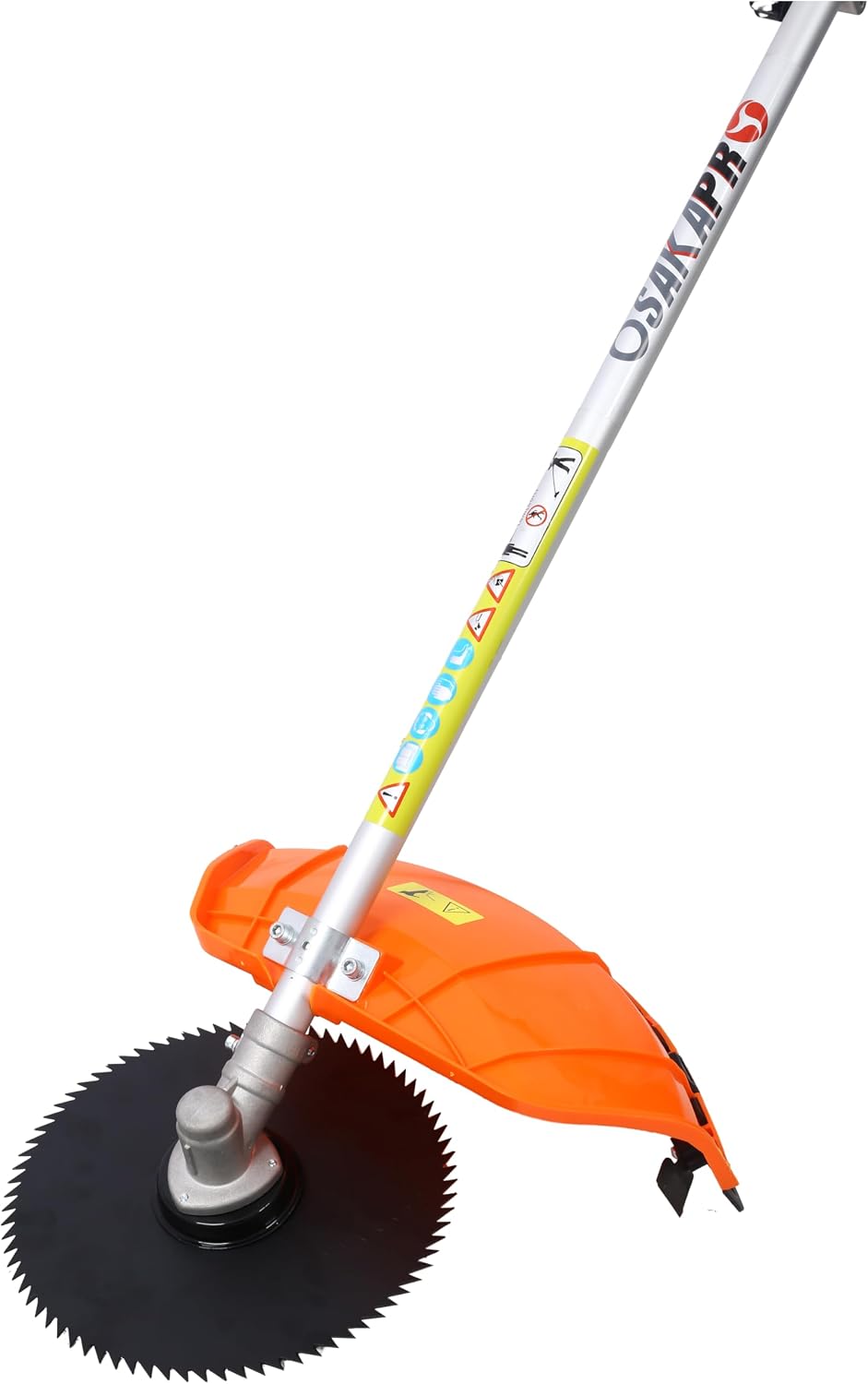 52cc 2-Cycle Gas Multi-Trimmer | 6-in-1 String Trimmer w/Rotatable Pole Saw, Weed Eater Weed Wacker, Brush Cutter & Hedge Trimmer Gas for Lawn, Yard, Garden Care, All-in-one Garden Tool