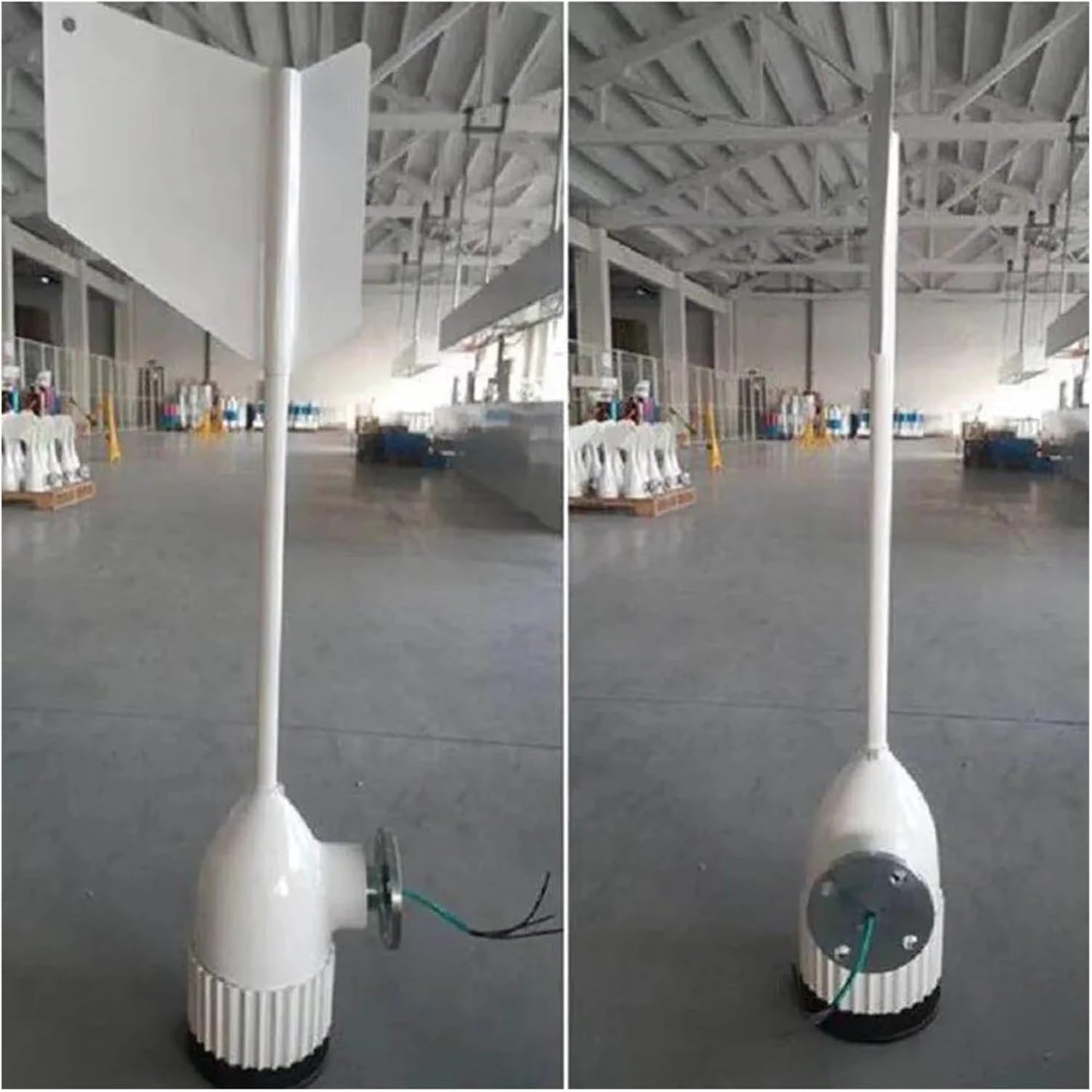 Wind Turbine Generator Kit, Low Speed Start Wind Turbine Generator 3000W 12V 24V 48V Free Alternative Energy Windmill 3 Blades(12V)