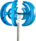Low Noise Windmill Vertical Wind Turbine Generator,3000W Vertical Axis Wind Turbine Generator 12V 24V 48V with MPPT Controller for Home Use