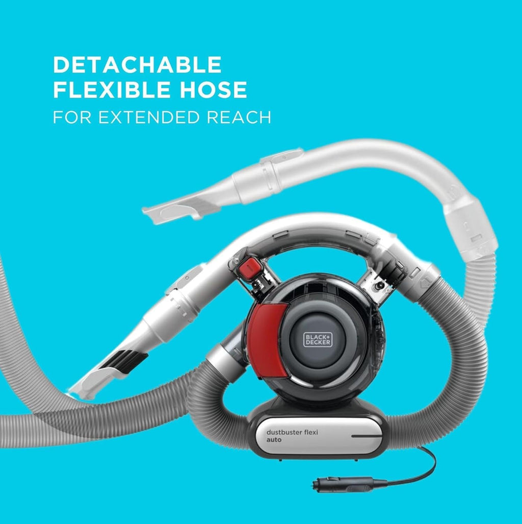BLACK+DECKER 12 V Flexi Auto Dustbuster