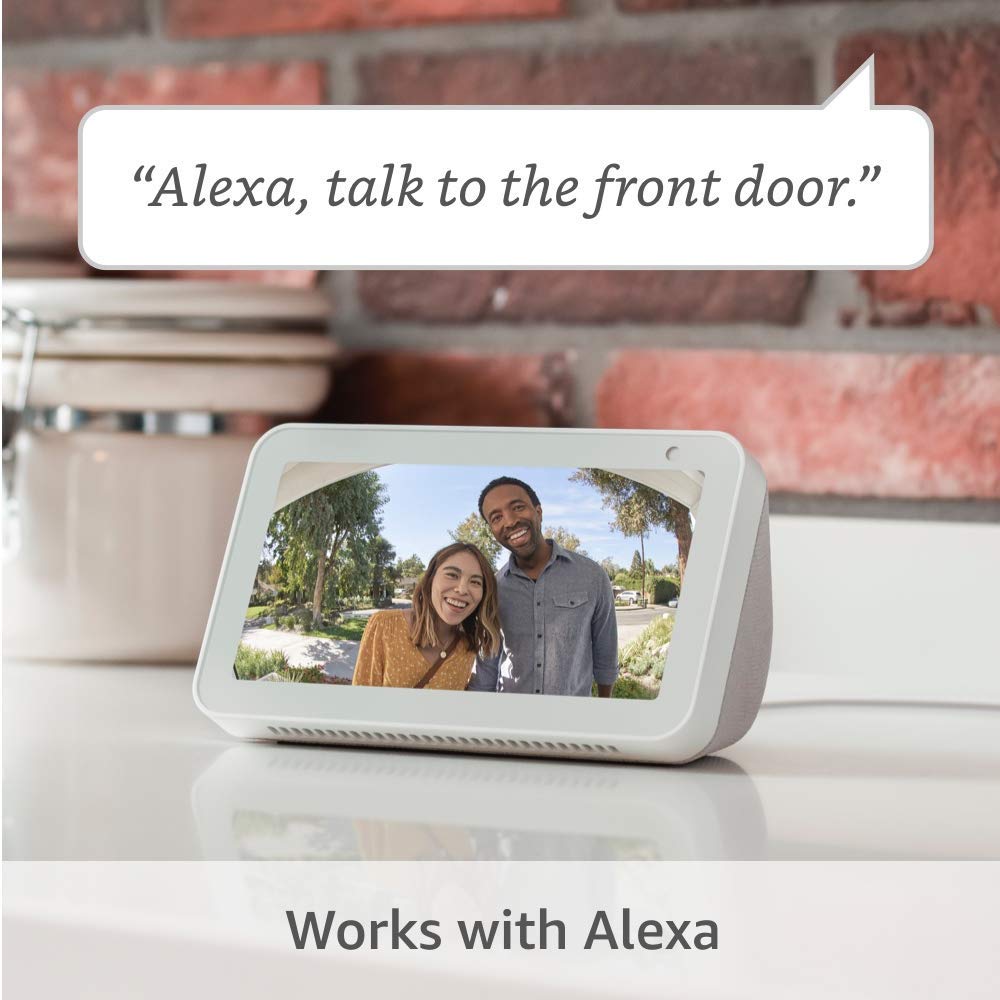 Ring Video Doorbell (Venetian Bronze) with Ring Stick Up Cam Battery and Ring Indoor Cam, White