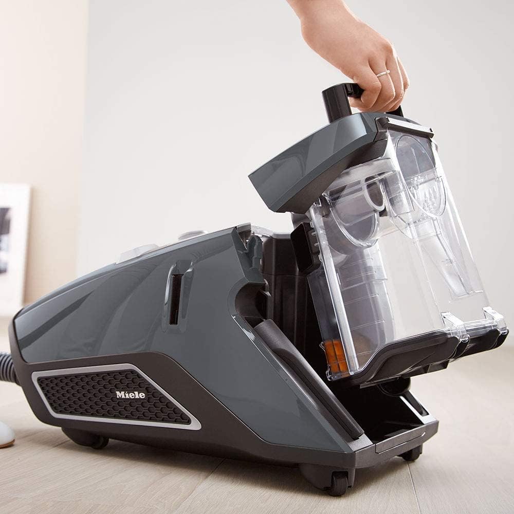 Miele Blizzard CX1 Pure Suction Canister Vacuum Cleaner + SBD285-3 Rug & Floor Tool + SBB300-3 Parquet Twister + Crevice Tool + Upholstery Tool + Dust Brush