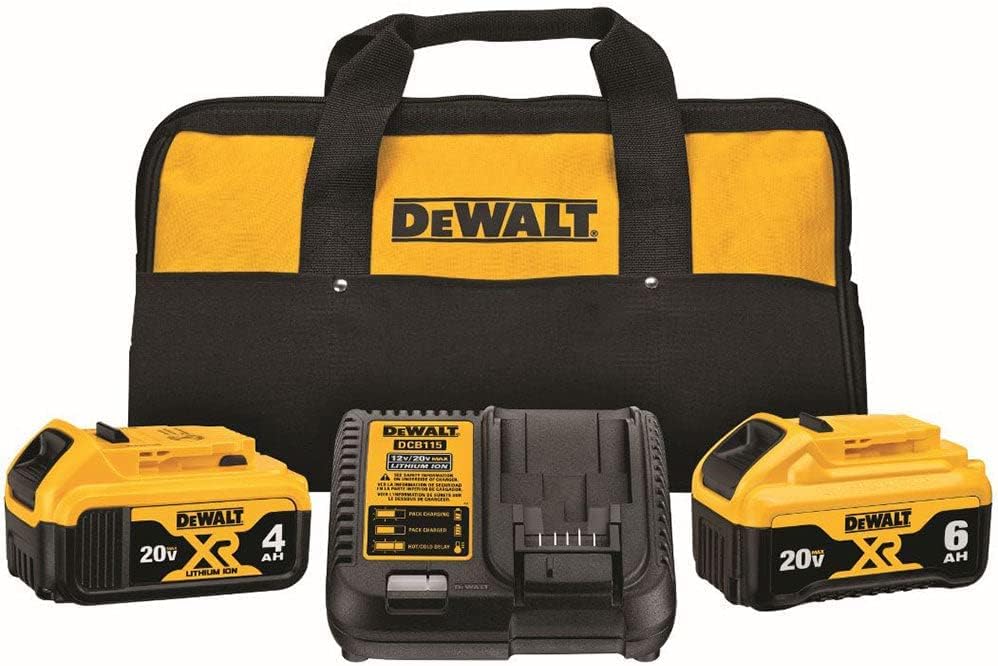 DeWalt 20V MAX Starter KIT & 20V MAX Circular Saw, 6-1/2-Inch Blade, 460 MWO Engine, 0-50 Degree Bevel Capability, Bare Tool Only (DCS391B)