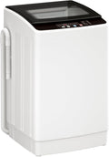 Auertech 35 lbs Washing Machine, Fully Automatic Portable Washer with LED Display, 12 Wash Cycles, 8 Water Levels, Large Capacity Washer and Spin Dryer Combo with Drain Pump for Apartment, Home
