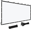 Shade&Beyond Customized Size 90% Sun Shade Cloth with Grommets, 12' X 20' Pergola Shade Cover Canopy, Mesh Tarp Sun Screens for Patio, Outdoor, Garden, Backyard GN05, White