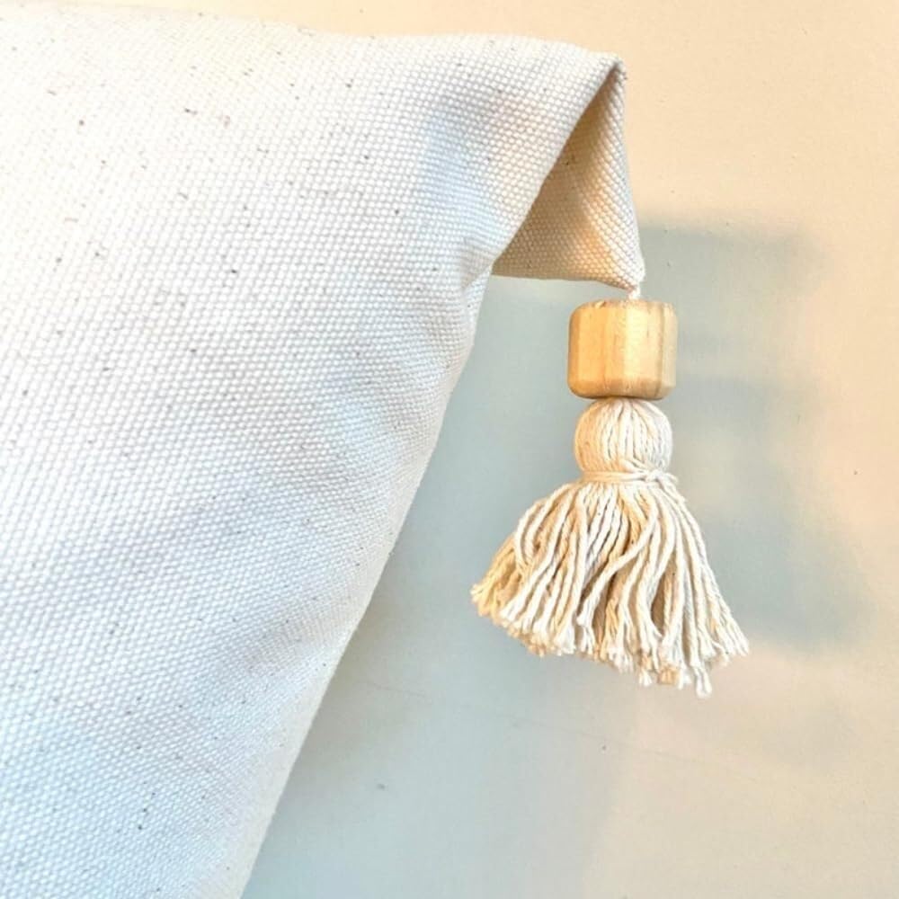 Cream White Hammock Chair, Macrame Hanging Chair for Bedroom, Porch or Balcony, Swinging Bed Seat, 53' L x 33' W, Cozy Relaxation Spot