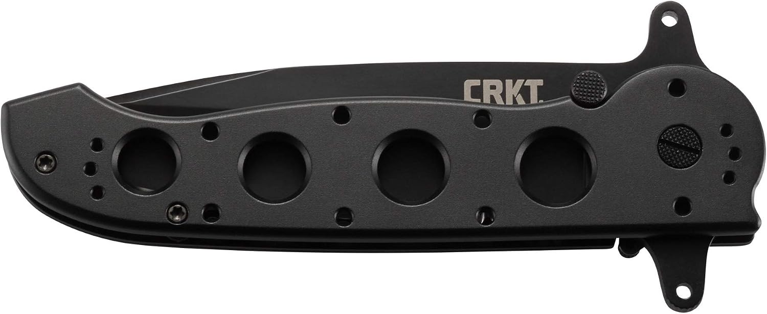 Columbia River Knife and Tool's M16-14SF Big Dog Aluminum Tanto Blade Combo Edge Knife
