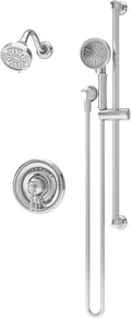 Symmons Braston HydroMersion Single Handle Shower Faucet Trim Kit with Hand Spray in Polished Chrome - 1.5 GPM (Valve not Included) - S589815TRM