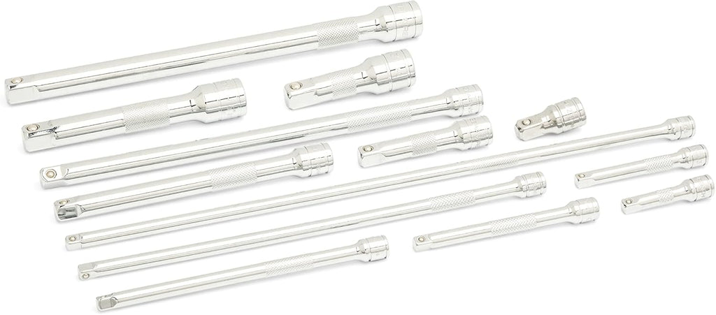 GEARWRENCH 29 Piece 1/4', 3/8', 1/2' Drive Chrome Tool Accessories Set with EVA Foam Tray - 86523