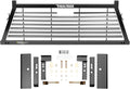 RealTruck Backrack Louvered Rack Frame + Hardware Kit for use w/Low Profile Tonneau Cover, Combo | No Drill, Black | 12900 & 40120 | Fits 2007-2018 Chevrolet/GMC Silverado/Sierra 1500/2500HD/3500HD