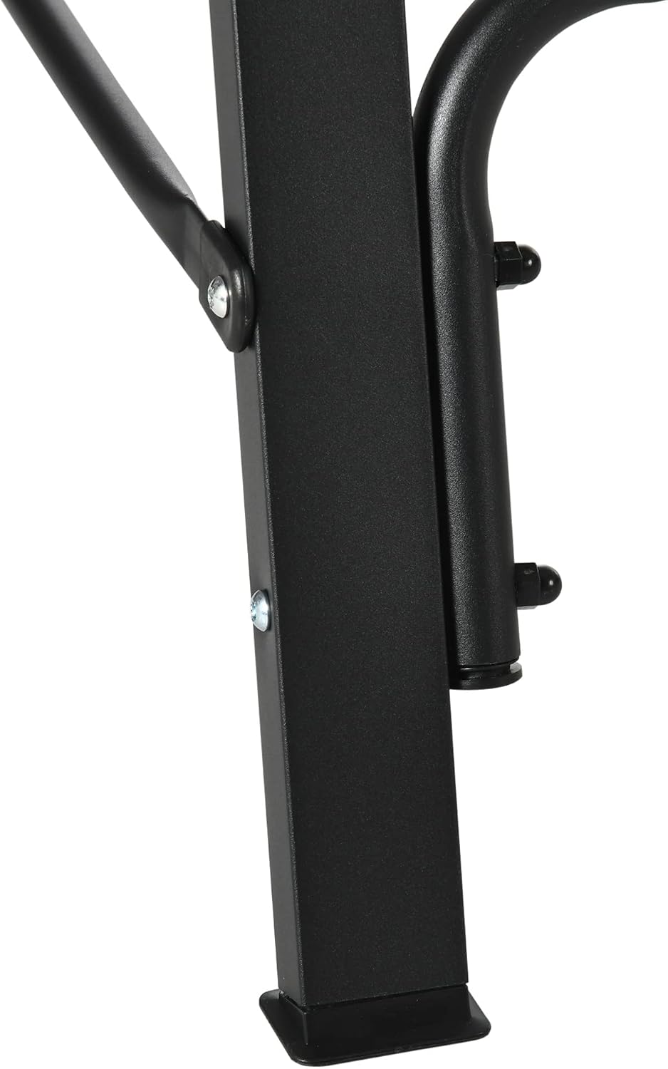 Metal Porch Swing Stand, Heavy Duty Swing e, Hanging Chair Stand Only, 528 LBS Weight Capacity, for Backyard, Patio, Lawn, Playground, Black