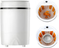 Shoes Washing Machine,Semi Automatic Portable Mini Washing Machine,Washing Shoes/Clothes & Socks and Spin-Dry,PA Soft Bristles Deep Cleaning,Compact Lightweight,Avoid Cold Water