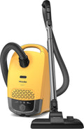 Miele Guard S1 Bagged Canister Vacuum Cleaner, 1200W Motor, AirClean Filtration, HyClean 3.5L Dustbag, Lightweight & Compact, Universal Floorhead SBD 355-3, Sunset Yellow (41TAE033CDN)