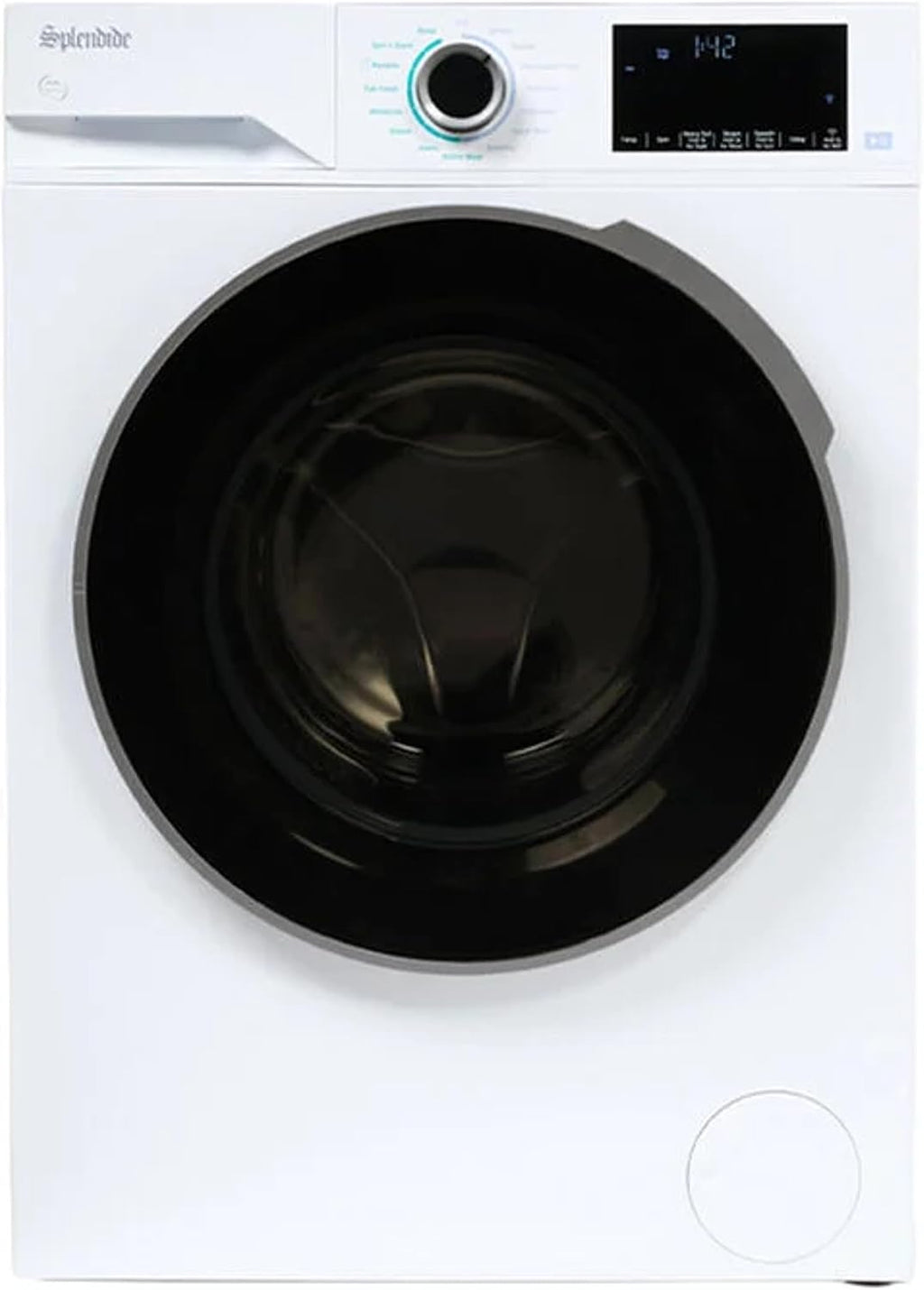 Splendide DV1725X & WFL2500X Replaces WFL1300XD Washer & DV6500X Dryer Stacked Bundle with Vent Kit & SK04 Stack Kit Included + Starter Laundry Powder - Updated Design- Freight Delivery