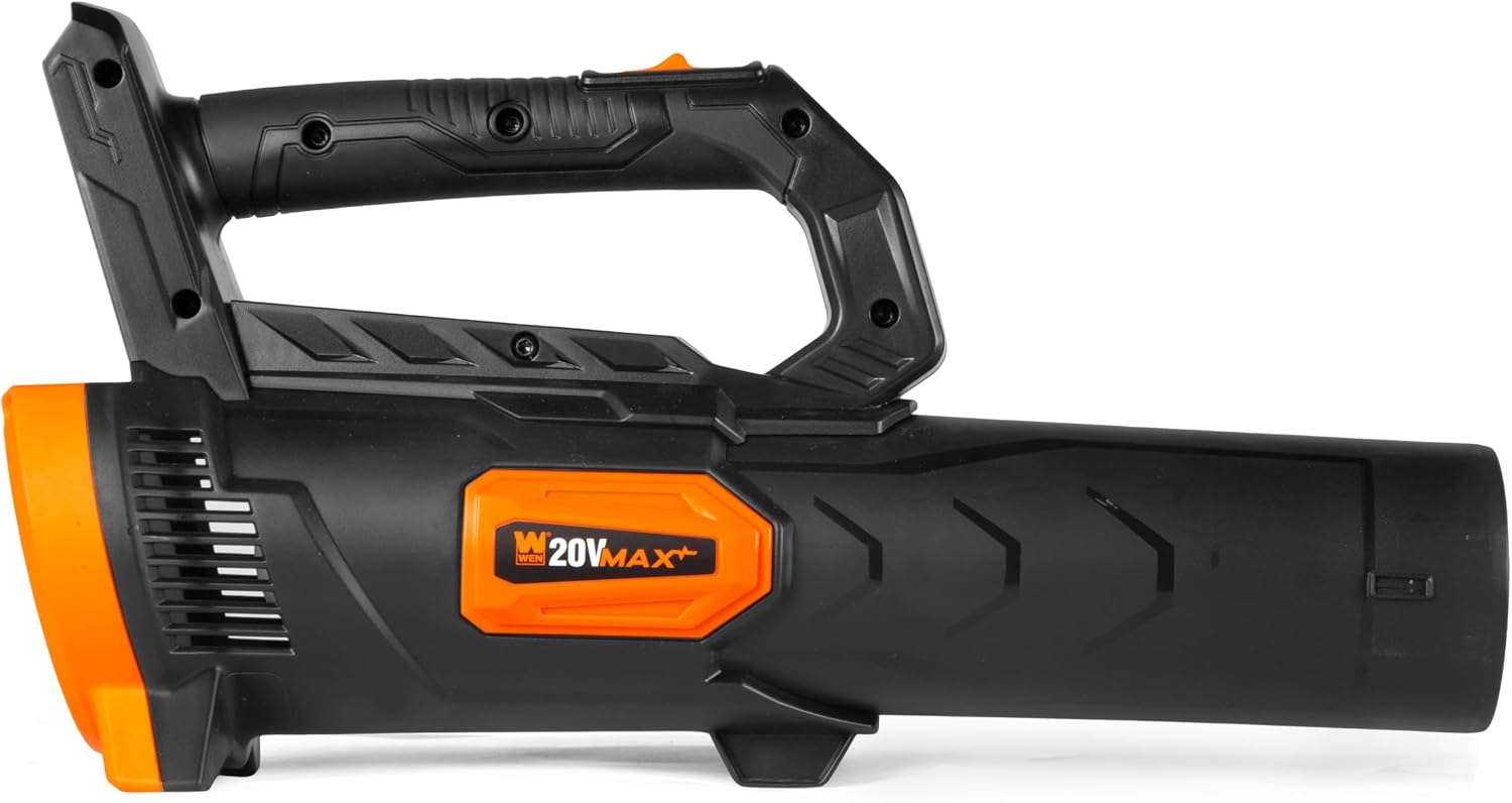 Wen 20V Max Cordless String Trimmer and Leaf Blower Combo Kit with 4Ah Battery and Charger (20VK2LBT)