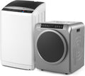 ROVSUN 3.5CuFt Portable Clothes Dryer and 25LBS Full-Automatic Washing Machine Set, Compact Laundry Washer and Dryer Combo Set with Stainless Steel Inner Tub for Apartment, Home
